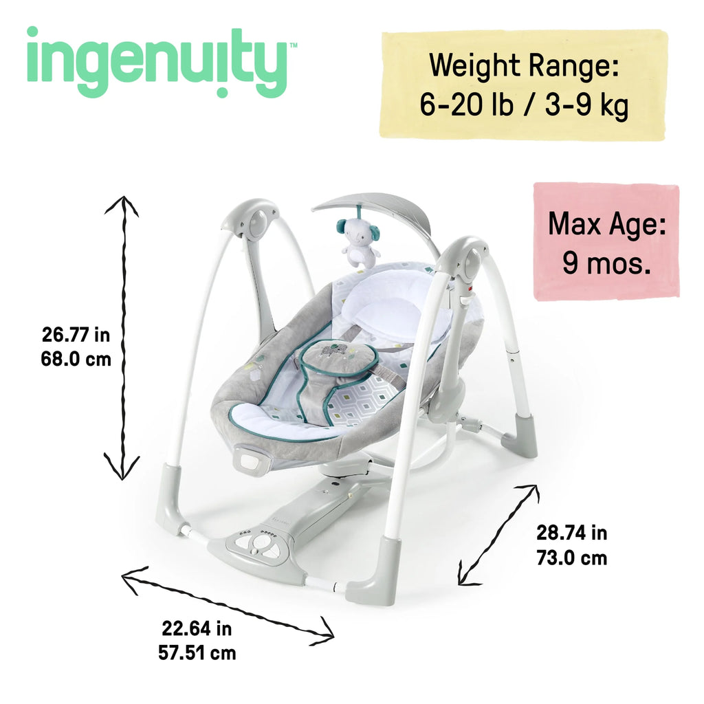 Portable Vibrating Baby Swing I765420