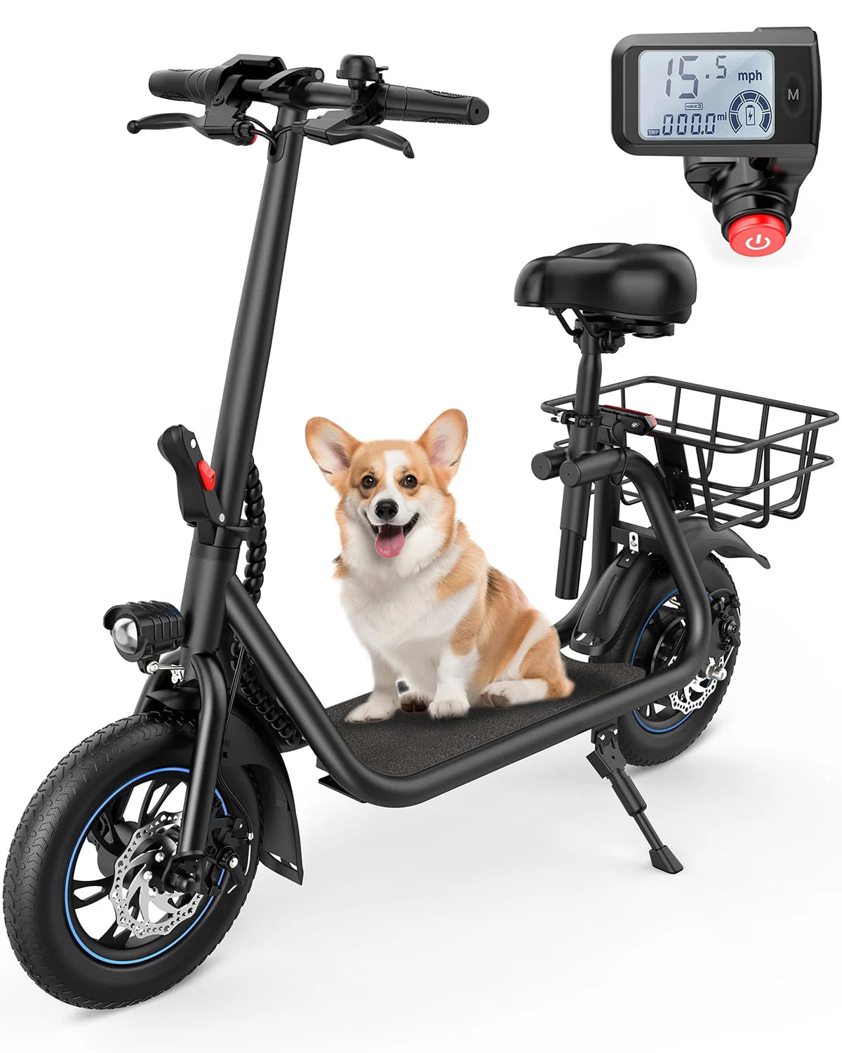 450W Electric Scooter with Seat U693