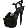 Black Platform Heels P881235
