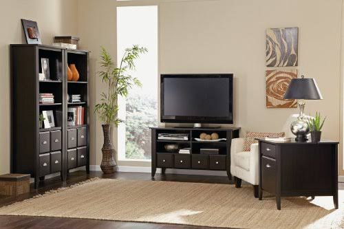 Library with Doors Jamocha Wood S1263