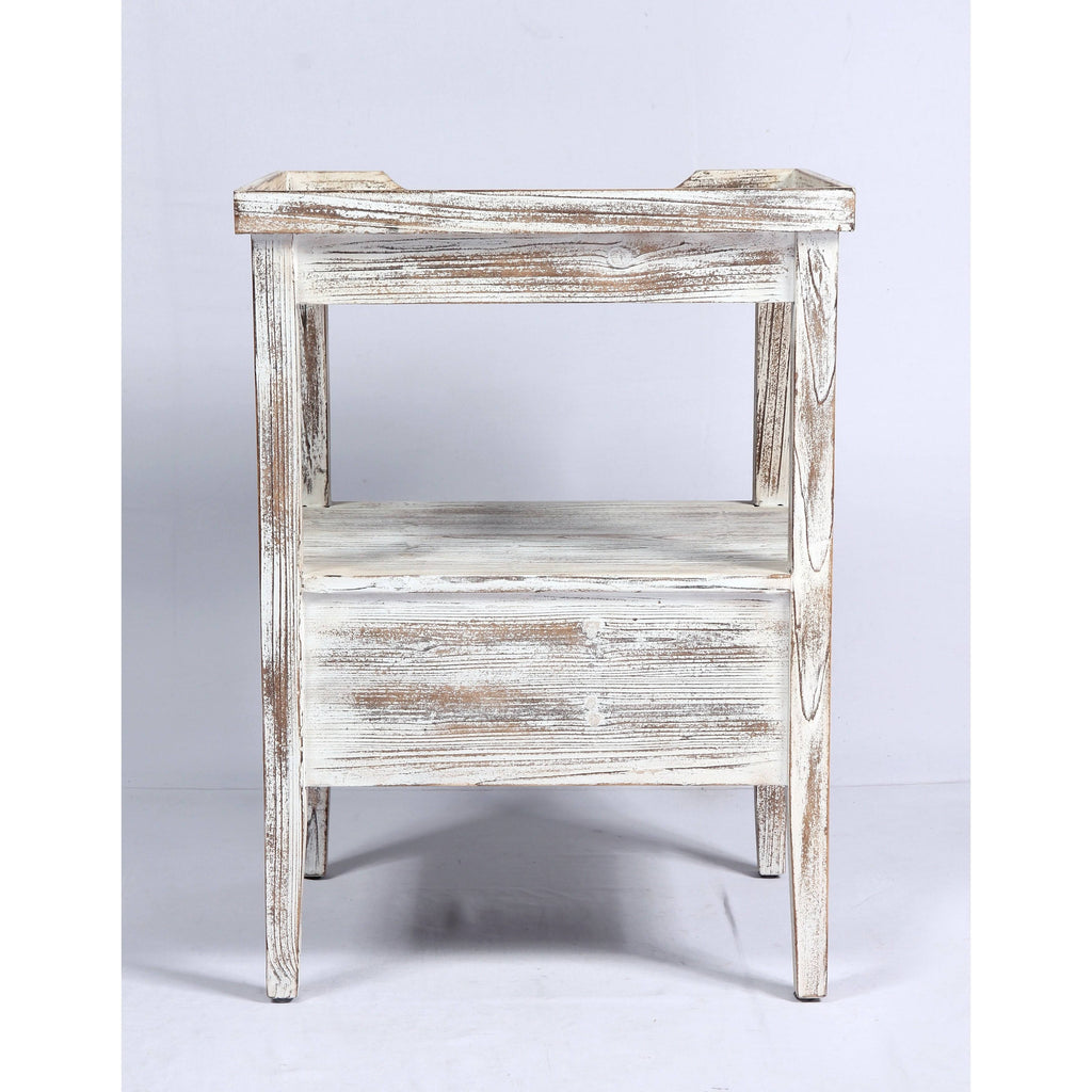 Weathered Rectangle Accent Table O928376