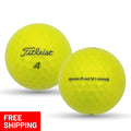 36 Yellow Pro V1 2022 5A Recycled Golf Balls H3731