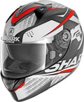 Black-White-Red Helmet Q322