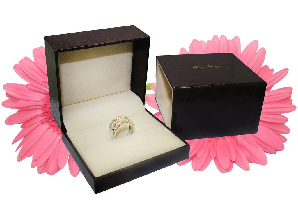 Pear Cut Solitaire Diamond Ring 18K Rose Gold 1.10 Carat J9852