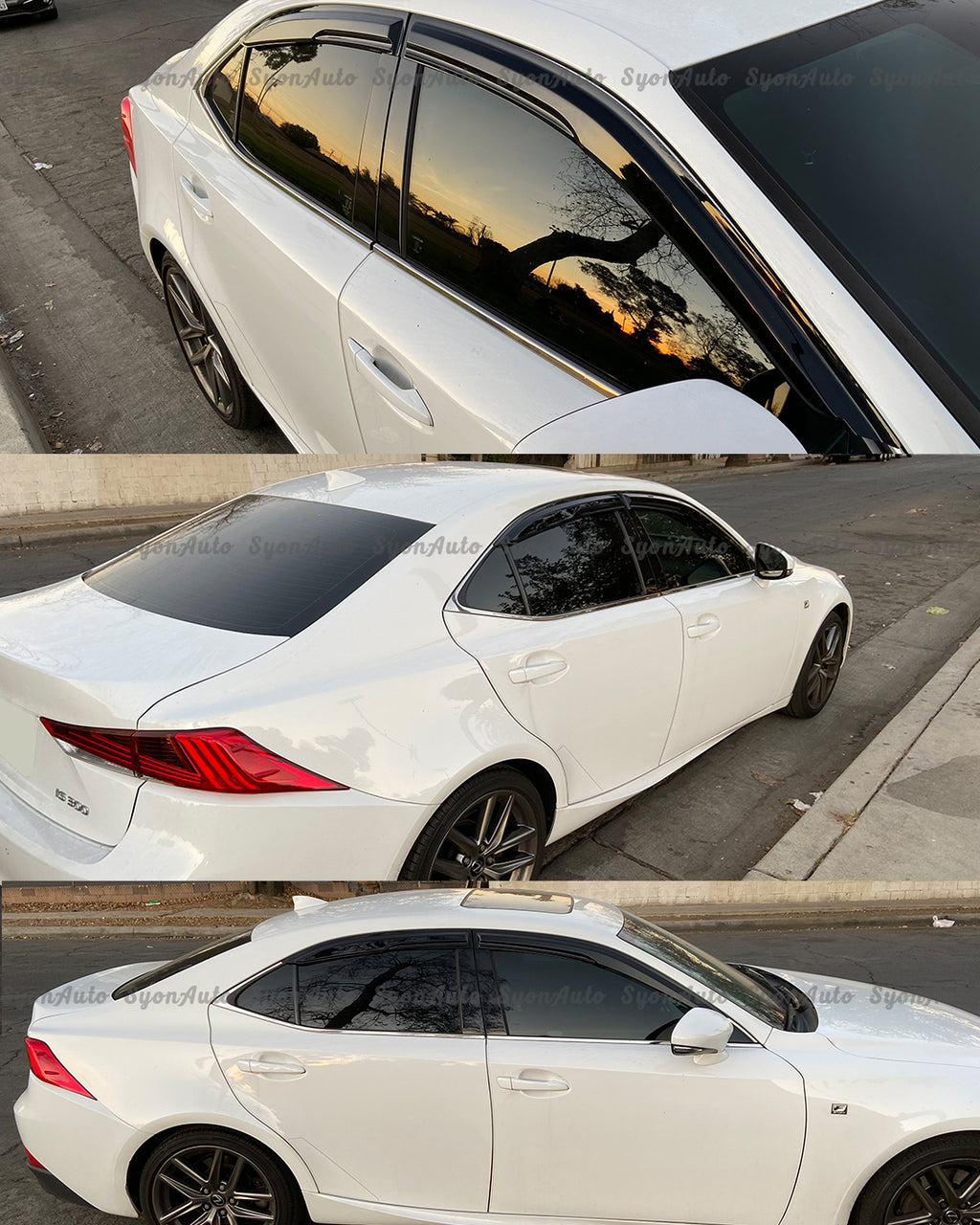 Window Visor Rain Guard Deflector E23515