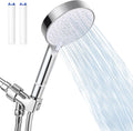 Filtered Shower Head Set, Handheld Shower, 4.7" Spray Panel, Detachable Shower Head, 60-inch Hose, Pack of 2 N9957