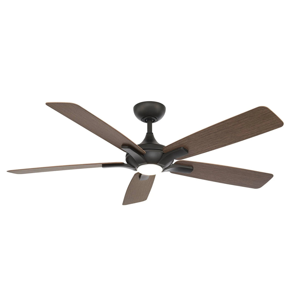 Bronze / Dark Walnut 60 inch Ceiling Fan with Light P9321