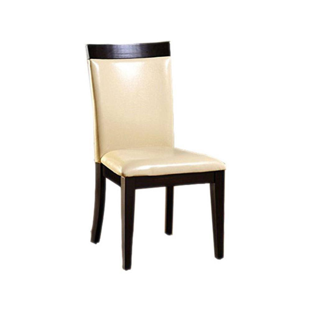 Espresso Finish Side Chair, Set of 2 A243