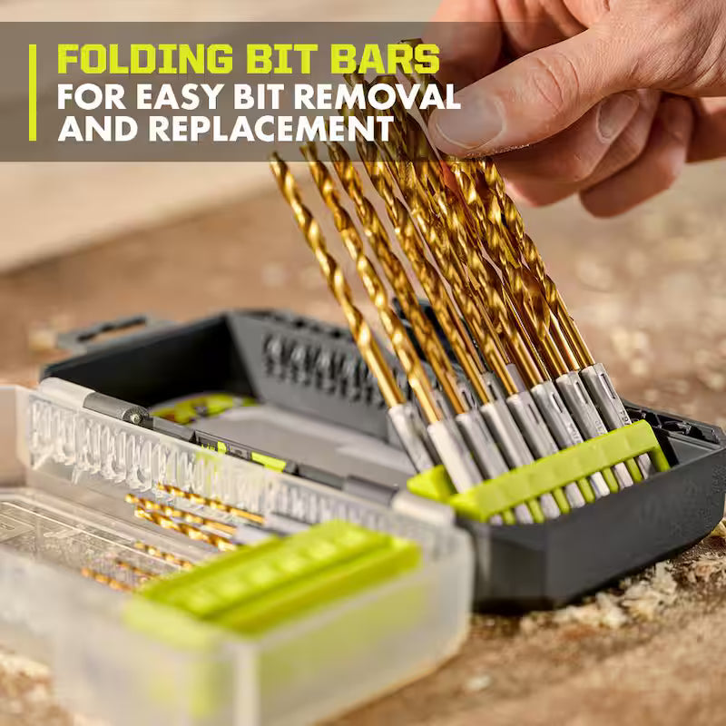Titanium Drill Bit Set 22-Piece C42204