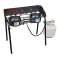 2 Burner Outdoor Camping Cooking Stove T90404