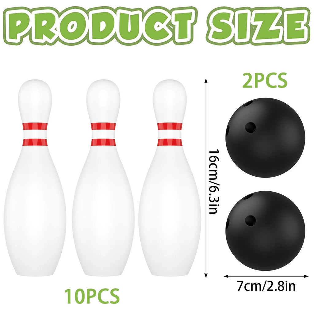 12PCS Toddler Kids Bowling Game Set B306247