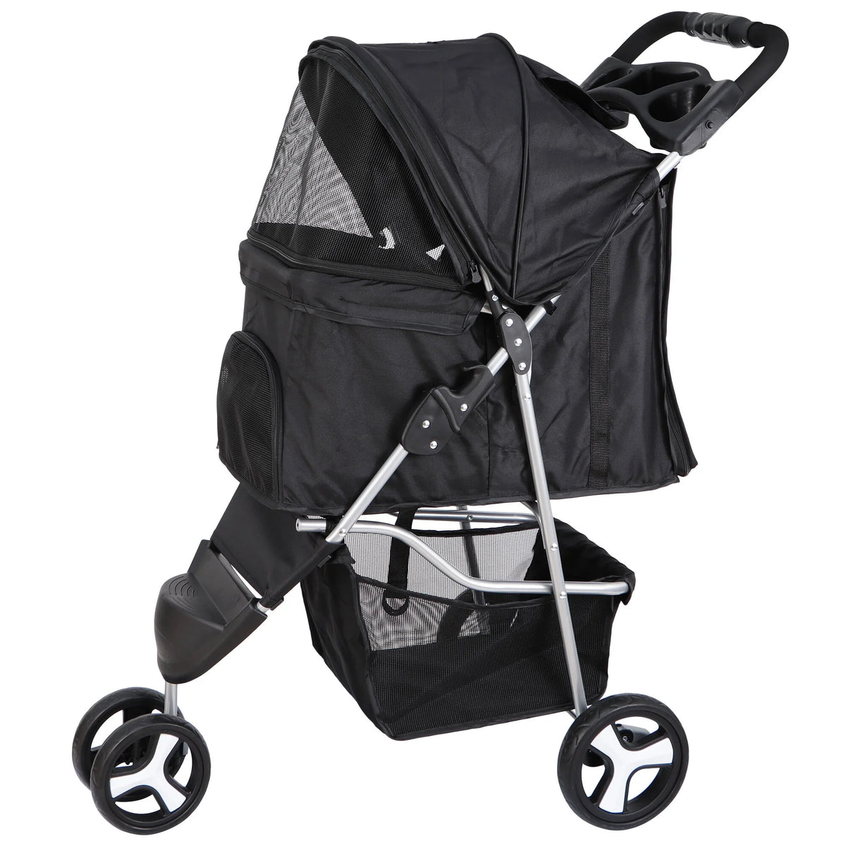 3-Wheel Pet Dog Travel Stroller O392