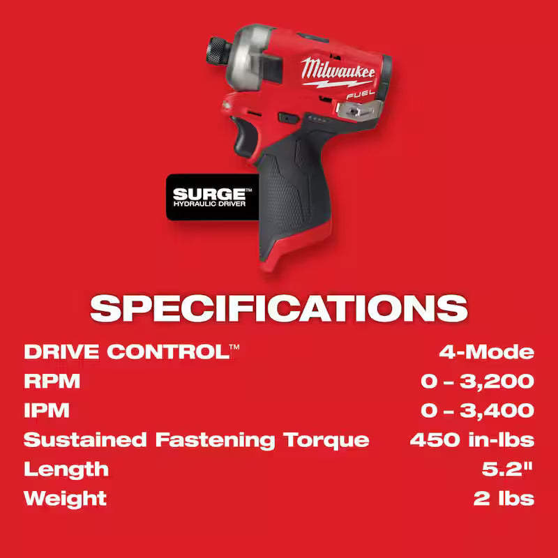 12V Brushless Cordless Impact Driver and Circular Saw Kit O9437