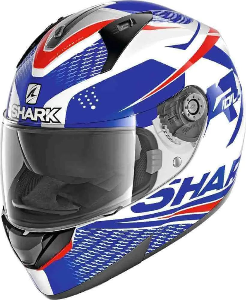 Black-White-Red Helmet Q322