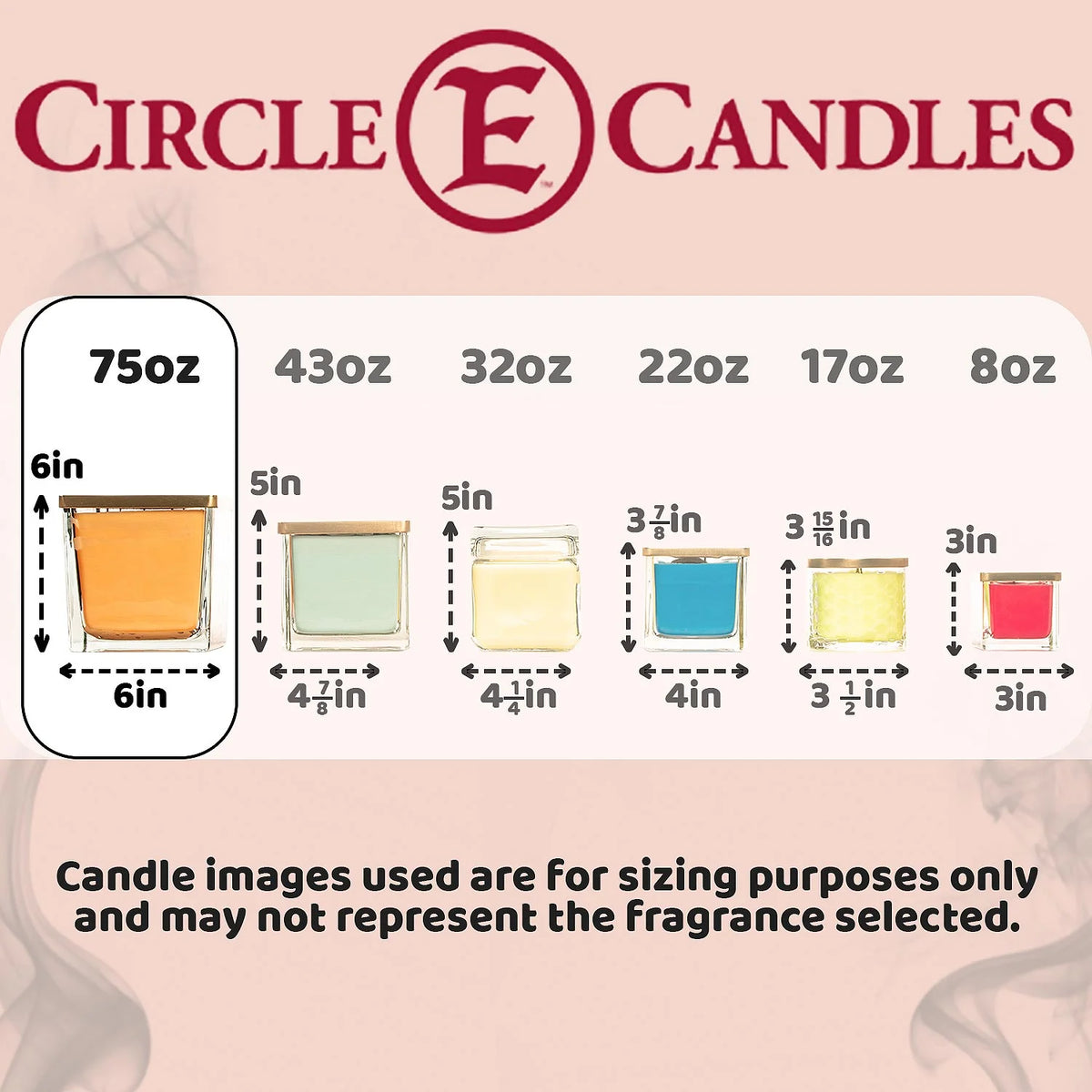 Extra Large 75oz 5 Wicks Lavender Scent Jar Candle B361450