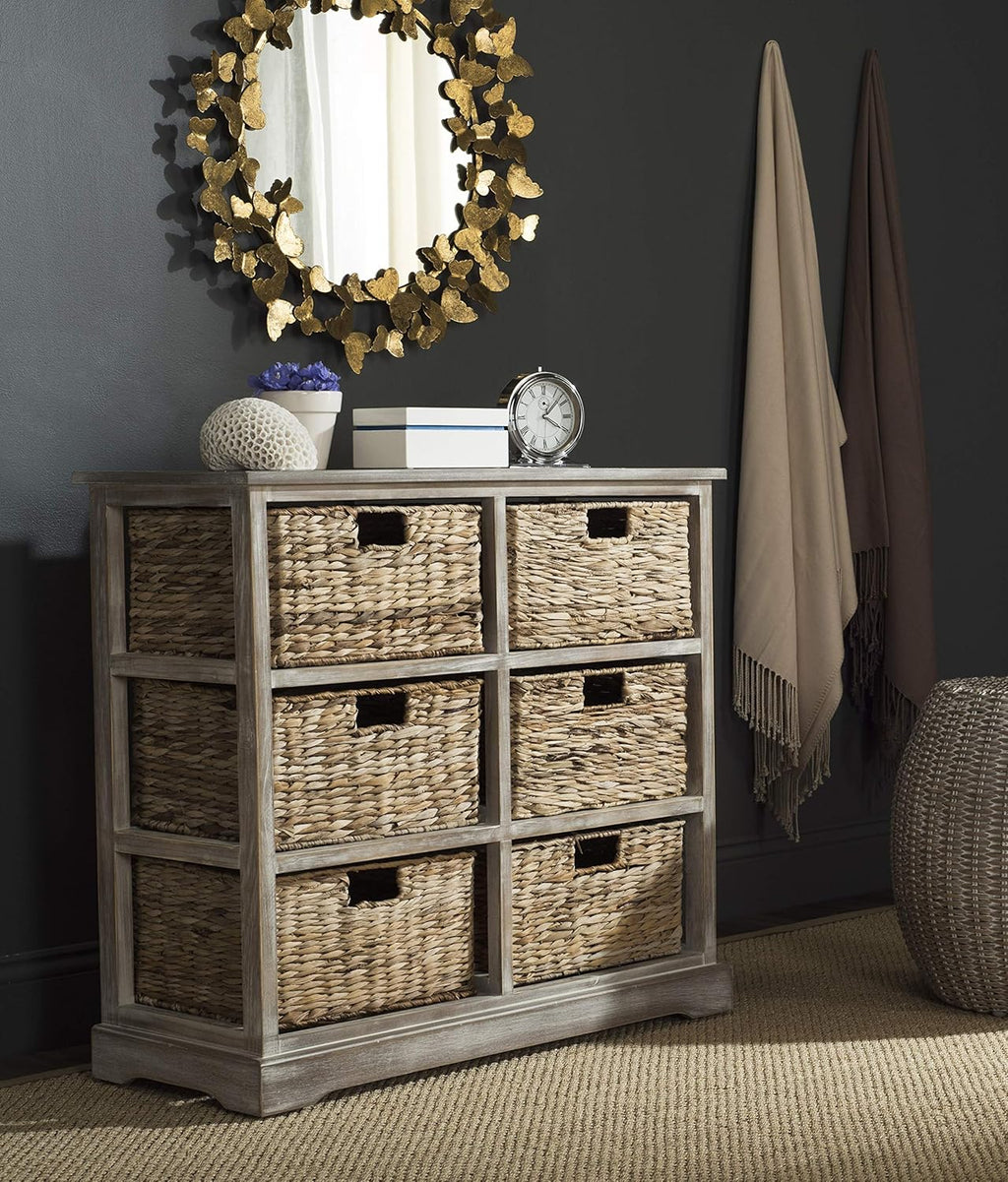 Wicker Basket Storage Chest R599