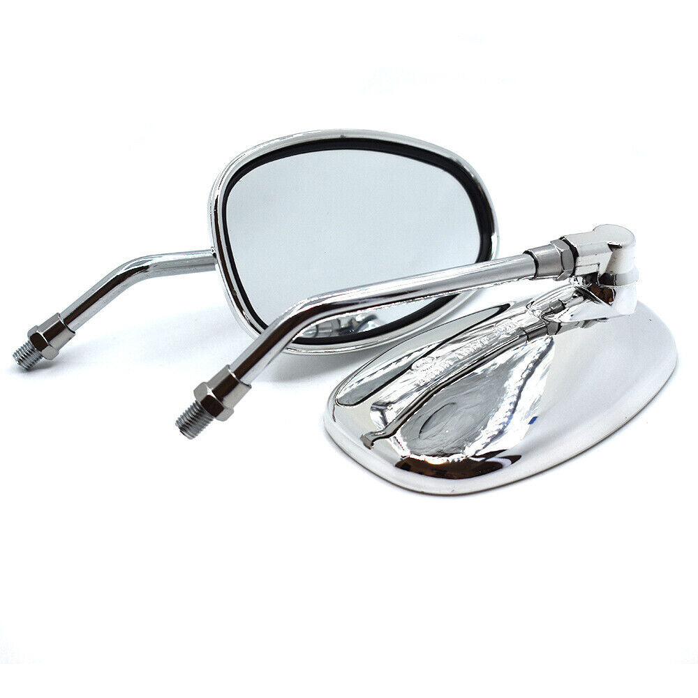 Oval Rear View Mirrors in Chrome M2760