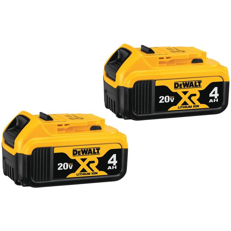 20V MAX XR Lithium-Ion 4.0Ah Battery Pack 2 Pack Z2391