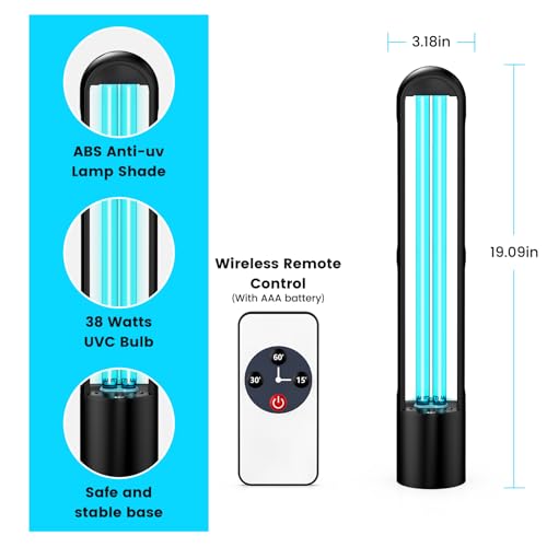Ultraviolet Light Sanitizer with Remote Control N616