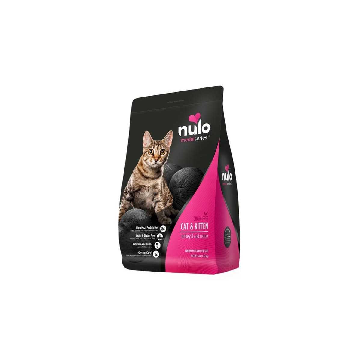 Grain-Free Turkey & Cod Dry Cat & Kitten Food Z1606
