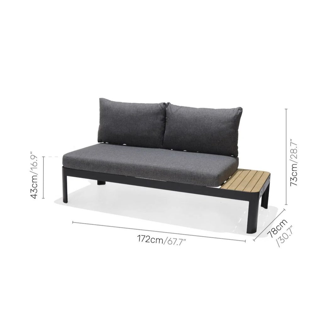 Outdoor Patio Sofa with Cushions E4757