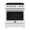 White Electric Range S532