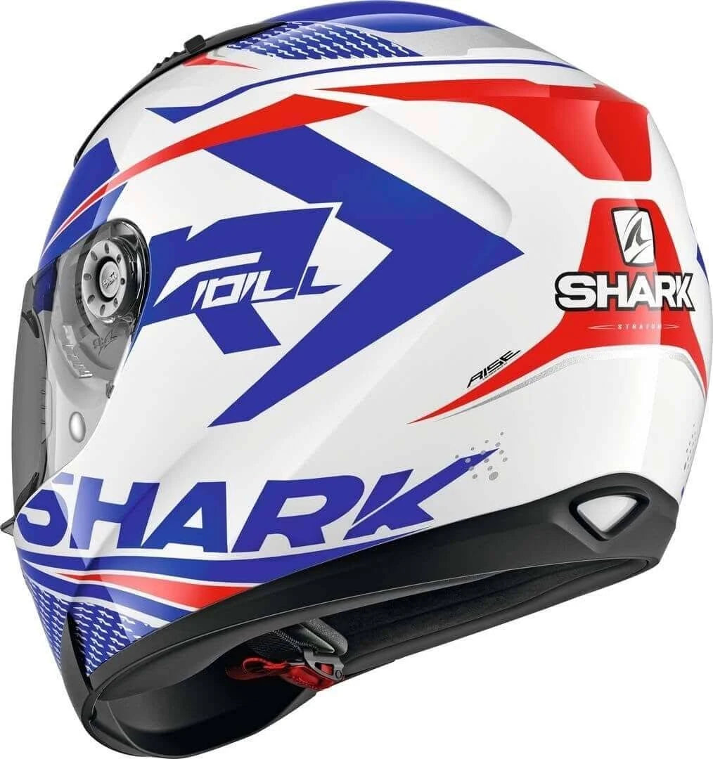 Black-White-Red Helmet Q322