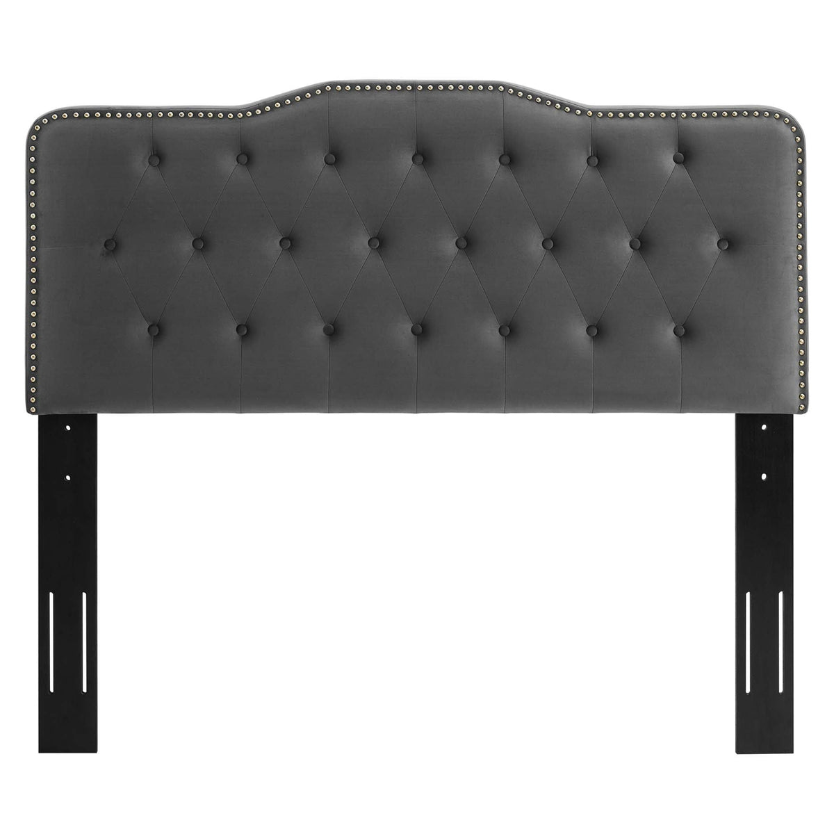 Pink Tufted Velvet Full/Queen Headboard E135