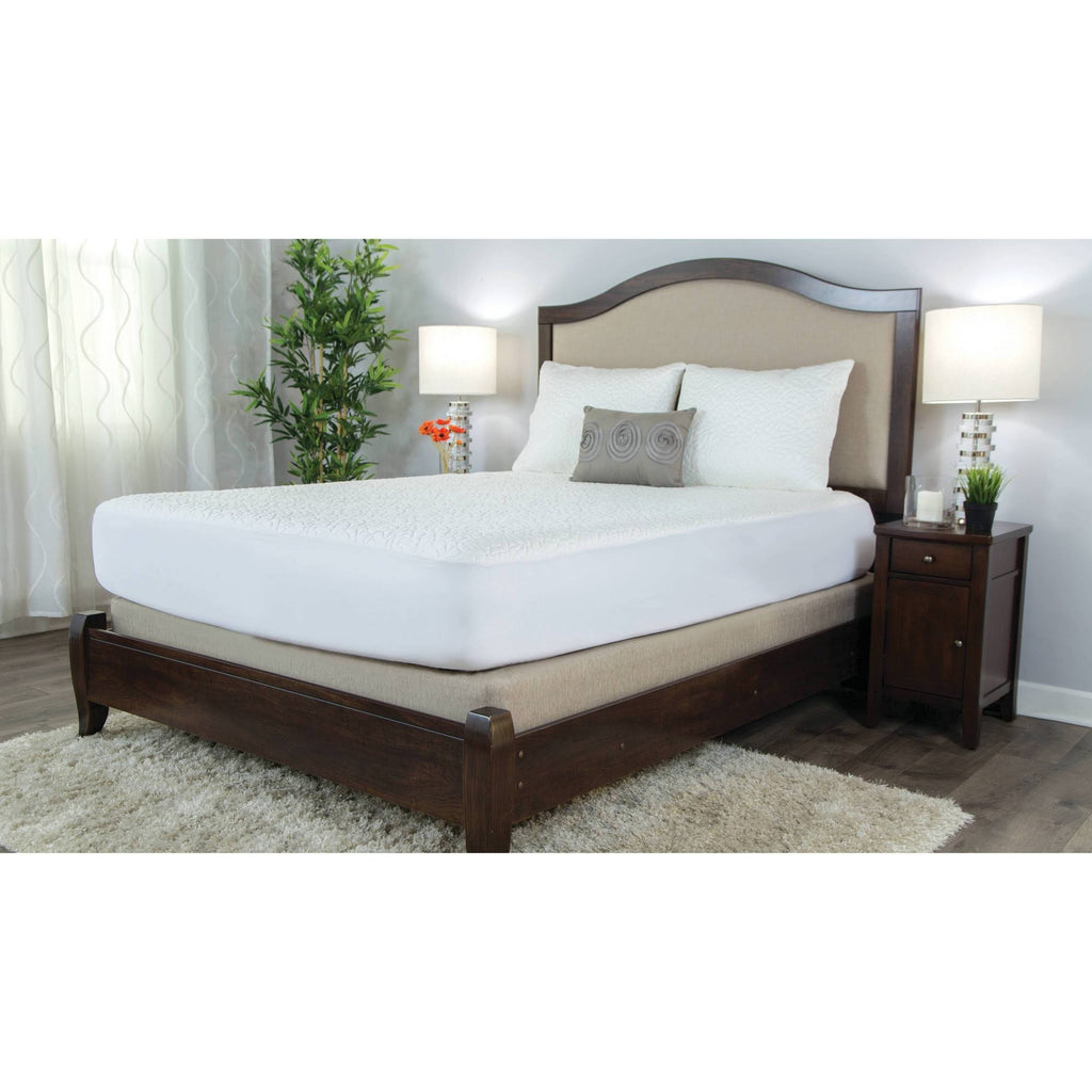 California King Snow Mattress Protector C1939