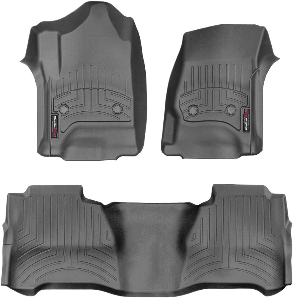 Black Custom Fit FloorLiner for Chevrolet Silverado/GMC Sierra D924