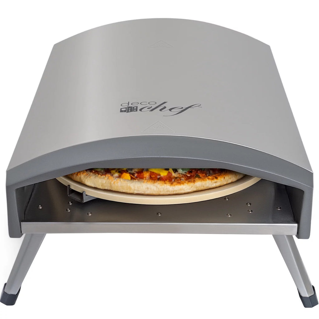 Portable Gas Pizza Oven with Baking Stone C471433