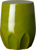 Large Green Garden Stool R818