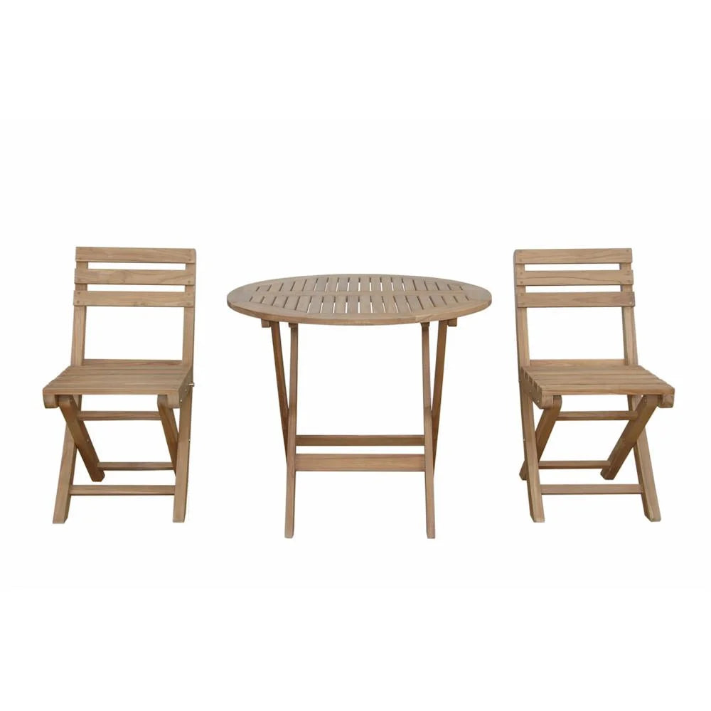Teak 3-Pieces Bistro Set P7035