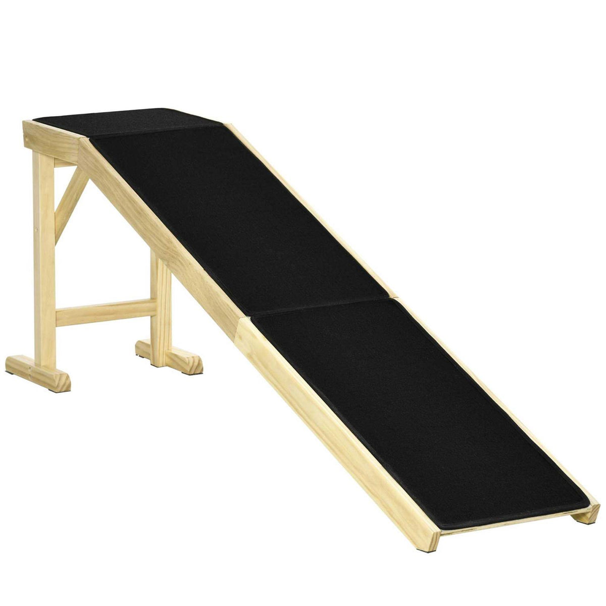 Dog Bed Ramp with Non-Slip Carpet N141