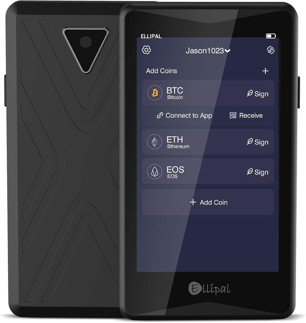 Gold Titan Cryptocurrency Hardware Wallet Y588546