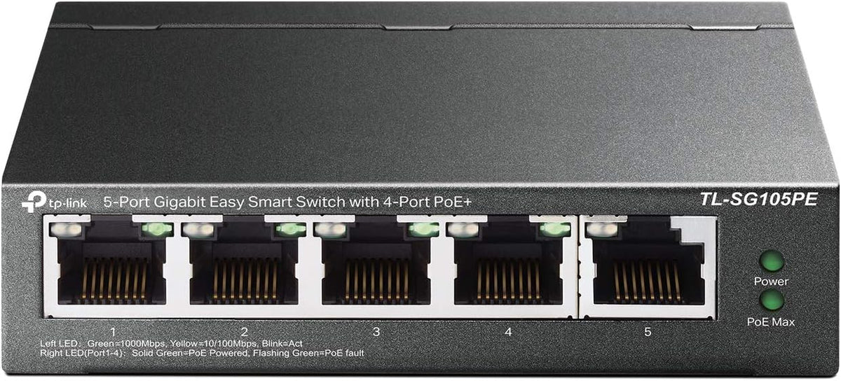 5 Port Gigabit PoE Switch Pack of 2 X64754
