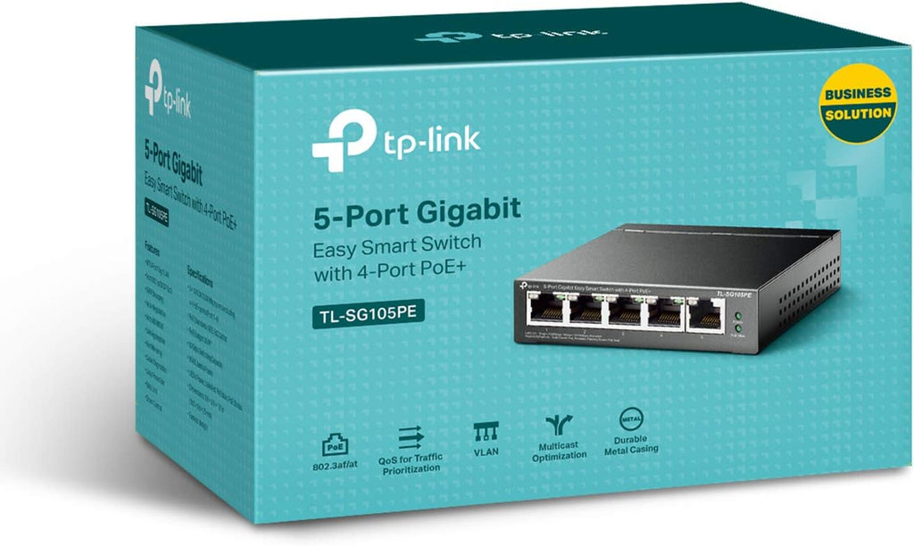 5 Port Gigabit PoE Switch Pack of 2 X64754