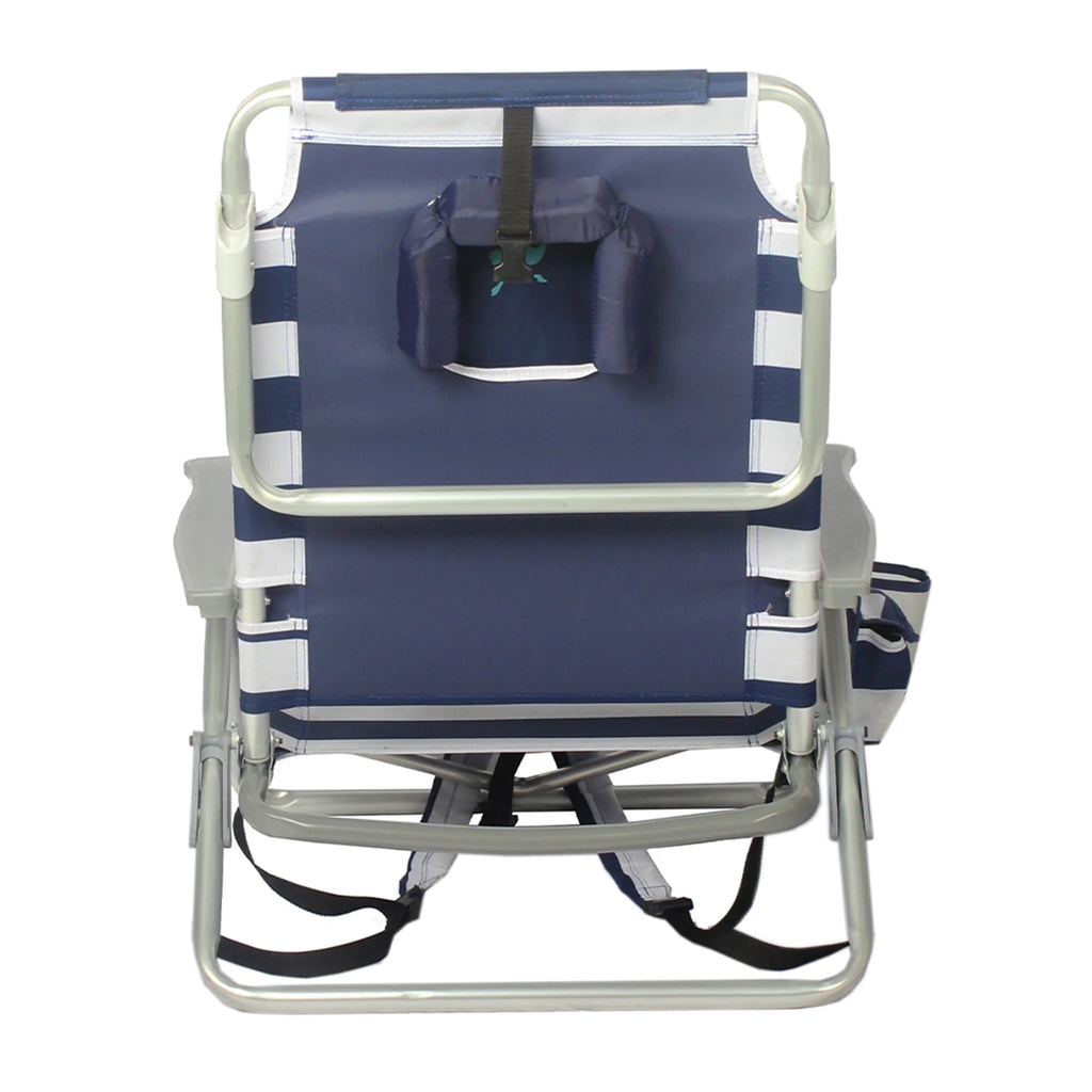 Stripped Blue Beach Chair J192