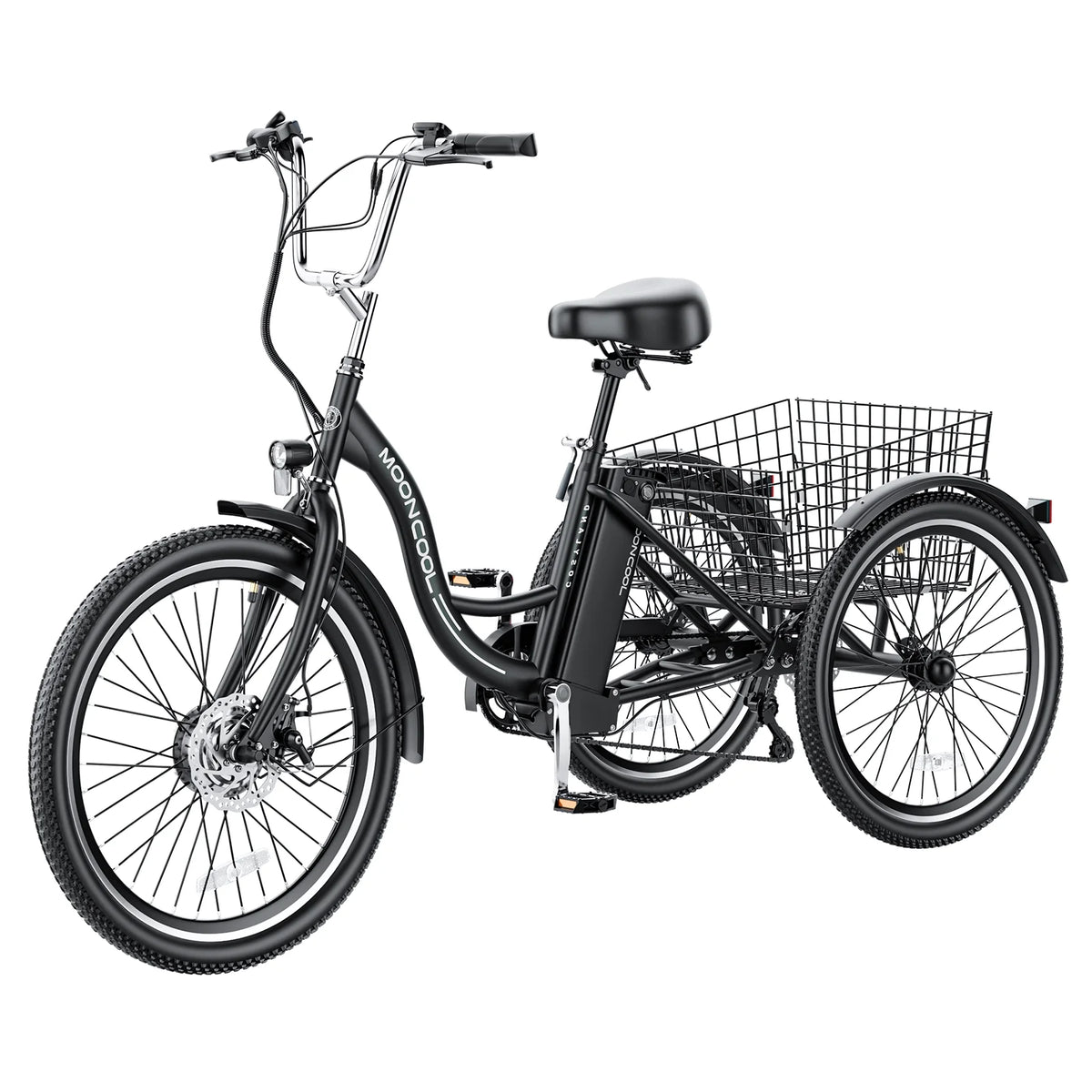 3 Wheel Electric Bike with Removable 36V 10Ah Lithium Battery D931526